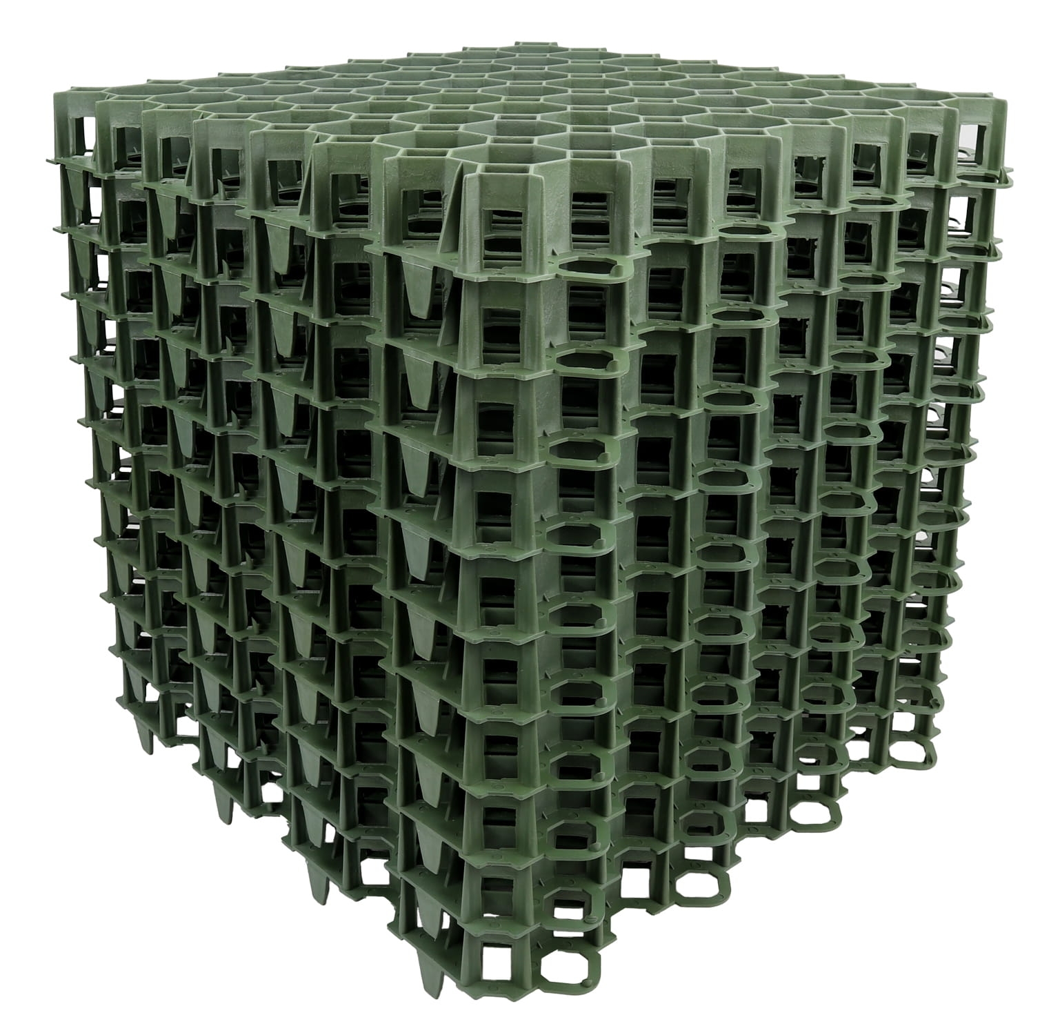 Kratka Parkingowa Trawnikowa 50x50cm 50mm Zielona Krata Drogowa płyta ażurowa Stella Green SG3 G Geokrata - obrazek 5