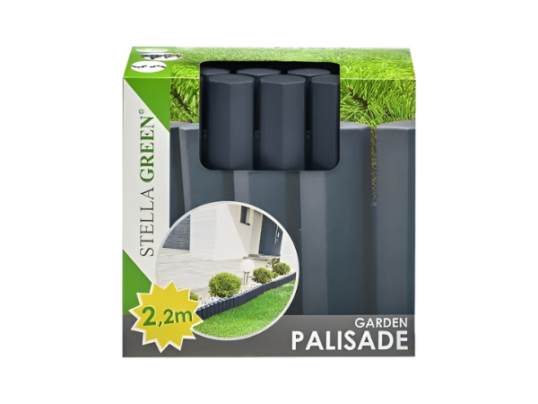 Palisada PA22 BOX A Stella Green antracyt 8 szt - 2,2m